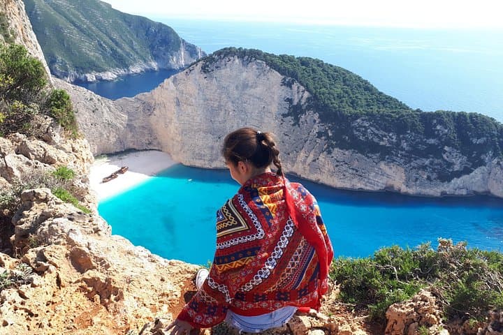 Zakynthos Shipwreck Bay & Blue Caves: Land and Sea Small-Group Tour photo 2
