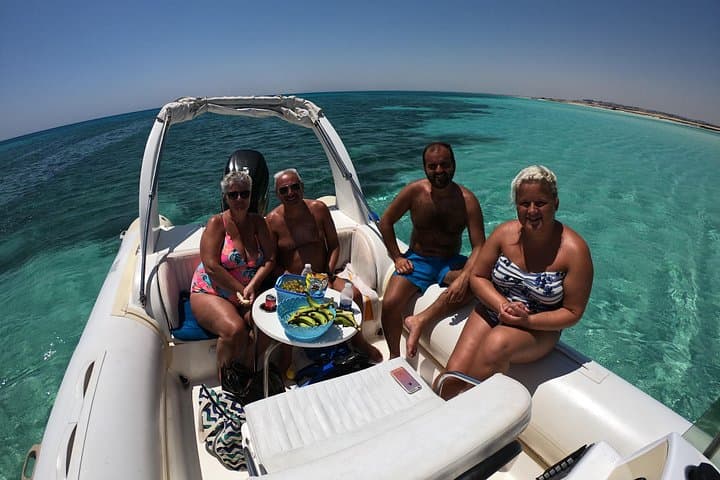 Private Speedboat Tour From Hurghada: Dolphin Watching & Snorkeling on the Red Sea photo 6