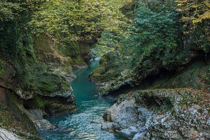 Kutaisi Day Tour: Prometheus Cave, Okatse Skywalk & Martvili Canyon Boat Ride photo 4