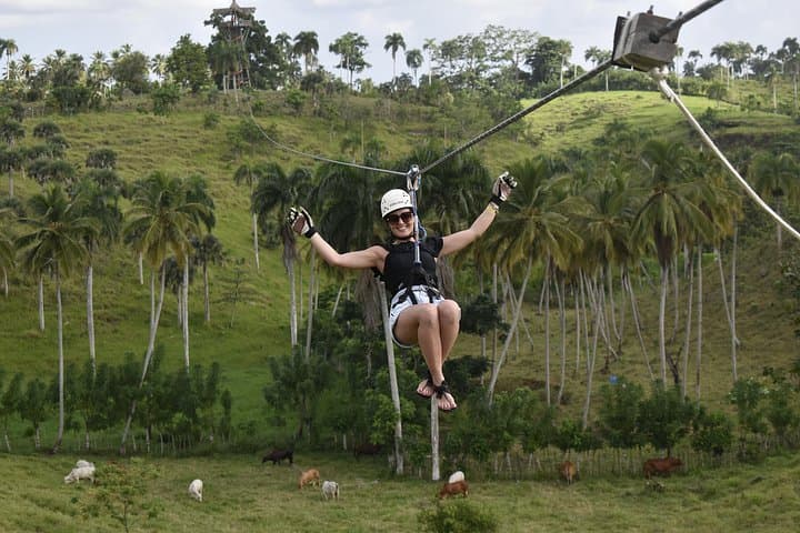 Punta Cana Carbon-Fiber Zipline: 8-Line Canopy Tour with Suspension Bridge photo 3