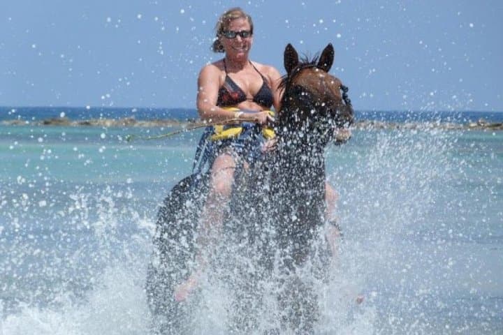 Ocho Rios Action Pack: Blue Hole, White River Tubing & Beach Horseback Ride photo 2