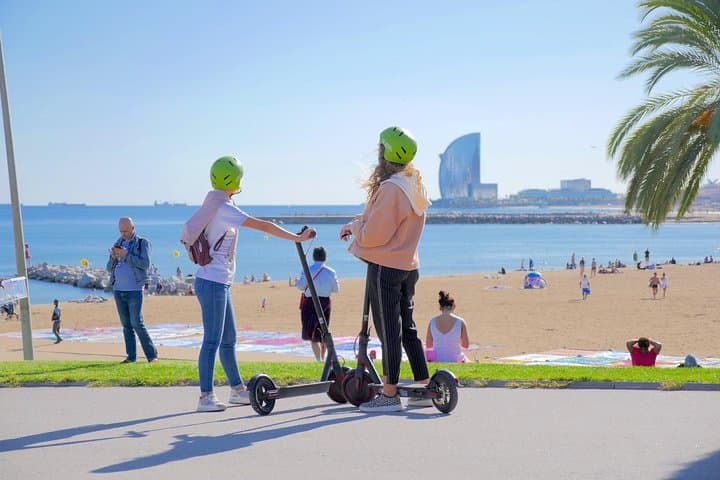Barcelona Electric Scooter Tour: Coastlines, Gaudí & City Sights by E‑Scooter photo 3