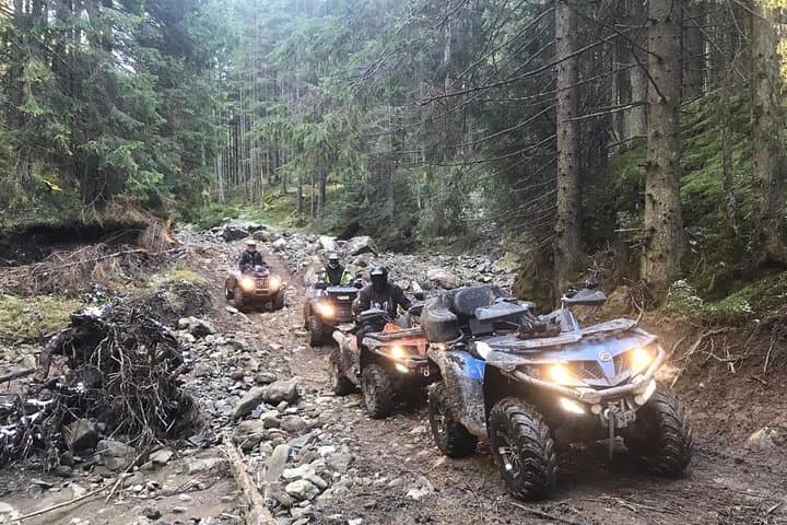 Quad ATV Day Trip to Red Lake & Bicaz Gorge — Transylvanian ATV Adventure