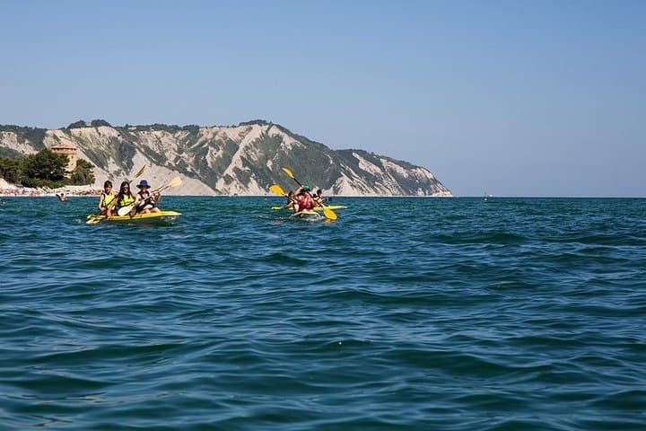 Sunrise Canoe to the Due Sorelle Cliffs on Monte Conero — Private Tour photo 3