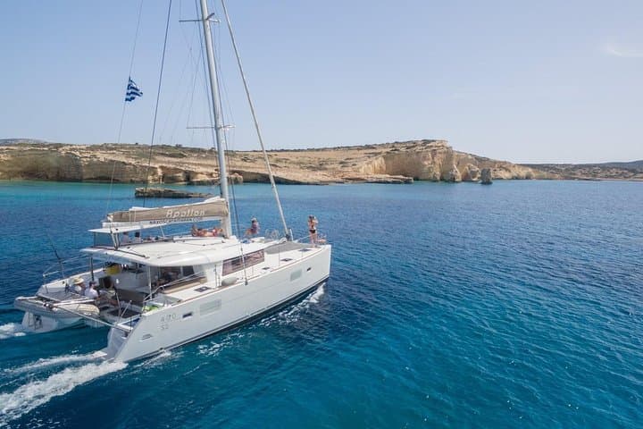 Sail from Naxos to Paros and Panteronisia — Private Catamaran Day Cruise photo 2