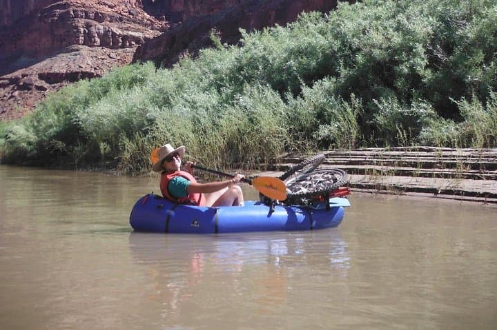 Moab Pedal-Paddle-Pedal: Mountain Biking and Packrafting the Green River photo 5