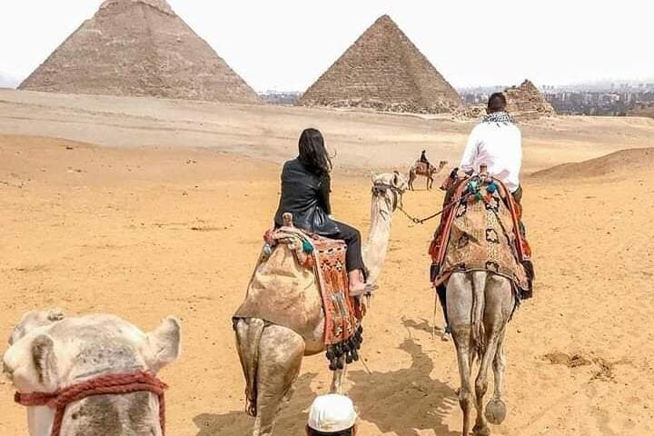 Sunset Camel Ride and Desert BBQ at the Giza Pyramids photo 3