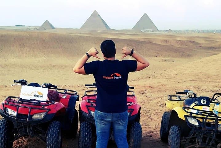 Quad Bike Safari Around the Great Pyramids: Desert Ride with Panoramic Views photo 2