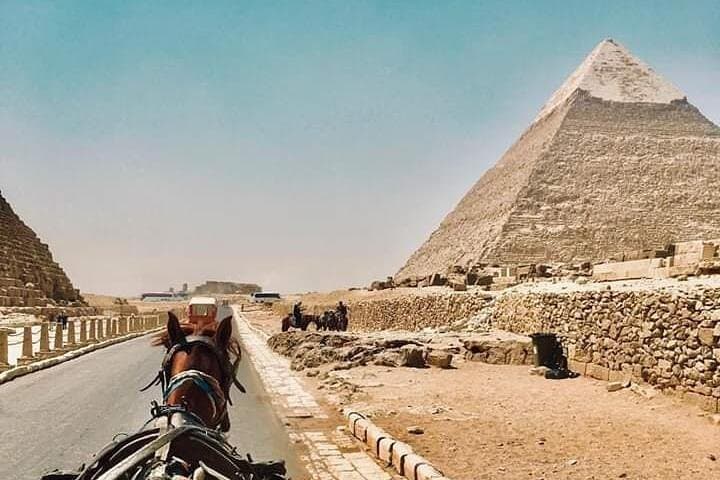 Sunset Camel or Horse Ride at Giza: Half-Day Pyramids & Sphinx Tour from Cairo photo 4