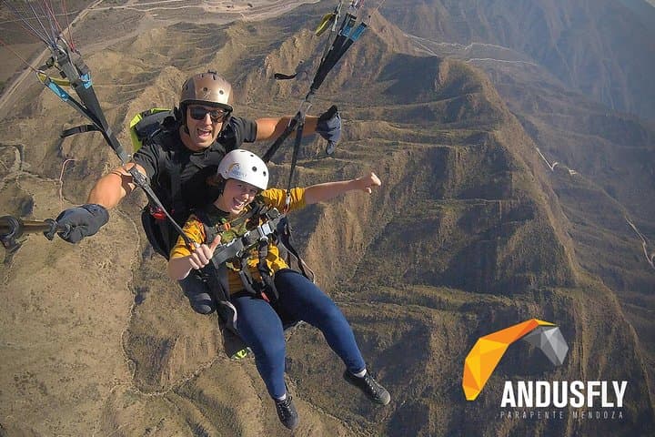 Extended Paragliding Flight from Cerro Arco — Mendoza Aerial Experience photo 5