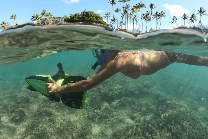 Kapalua Bay Eco Sea Scooter Snorkel Tour — Maui Coral & Turtle Guide