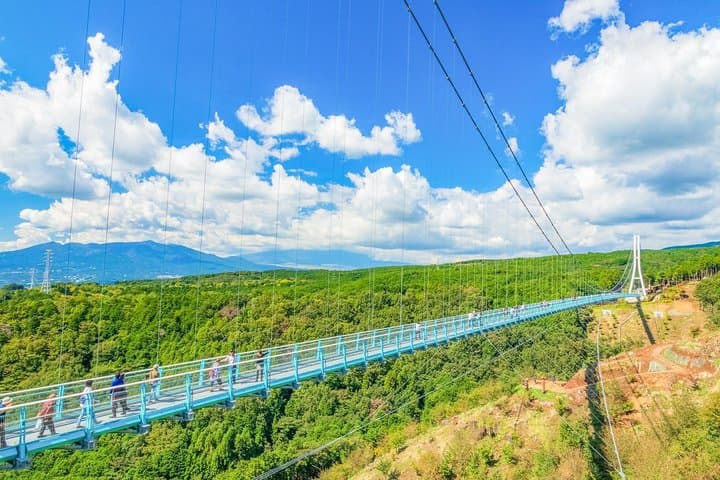 Mishima Skywalk: Walking Japan's Longest Pedestrian Suspension Bridge Near Hakone