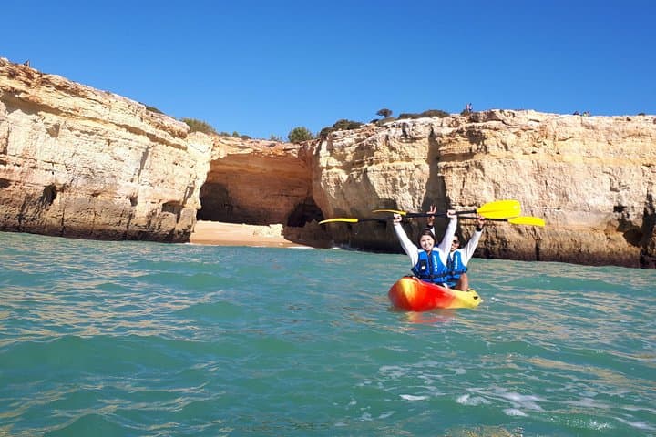 Benagil Cathedral Kayak Tour — Explore Algarve Sea Caves & Secret Beaches