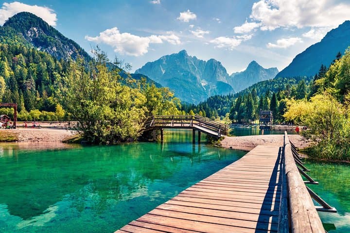 Soča Valley & Kranjska Gora Day Tour — Vršič Pass, Kozjak Waterfall & Lake Jasna photo 2