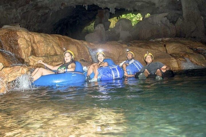 Cave Tubing & Ziplining from Caye Caulker to Xunantunich — Full-Day Belize Adventure