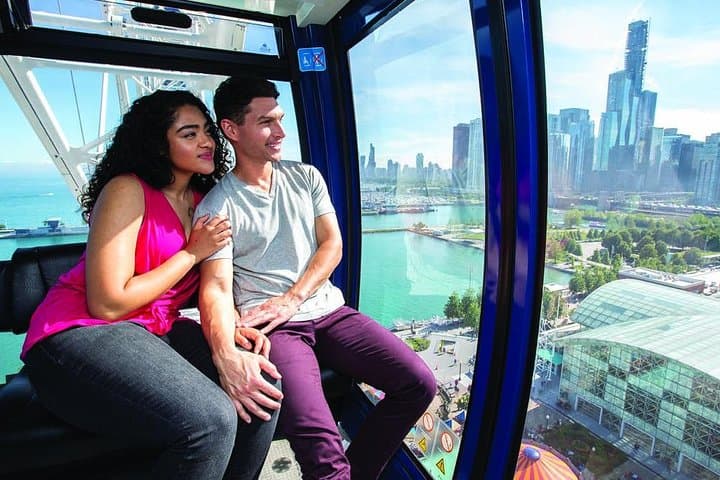 Ride Chicago's Centennial Wheel for Skyline & Lake Michigan Views