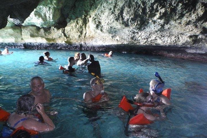 Negril Ricks Sunset Cruise & Booby Cay Lobster Picnic with Cave Snorkeling photo 4