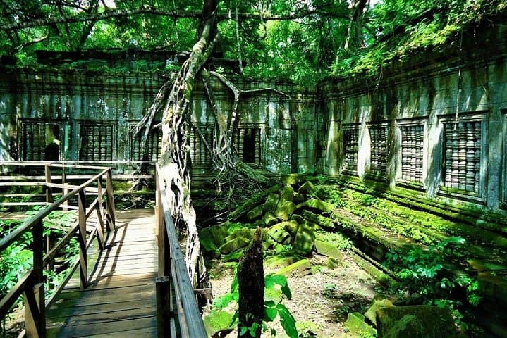 Beng Mealea & Kompong Phluk: Private Day Tour to a Jungle Temple and Tonle Sap Floating Village