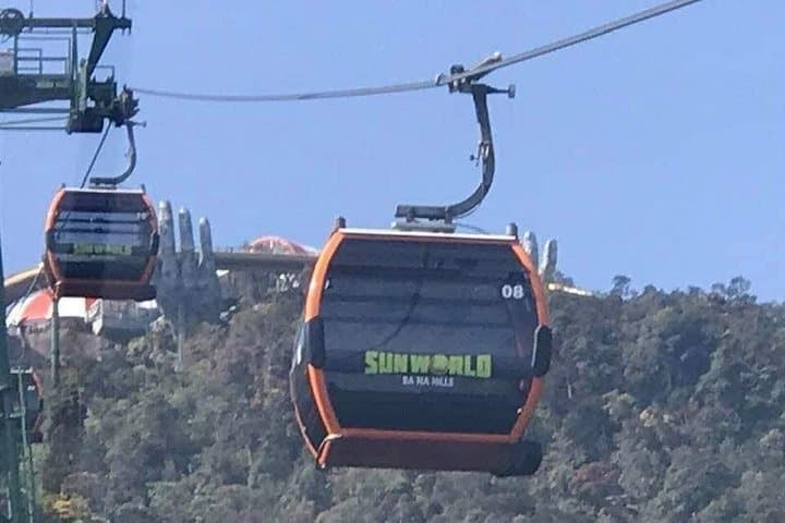 Sunset Golden Bridge Private Tour: Ba Na Hills Cable Car & French Village Experience photo 6