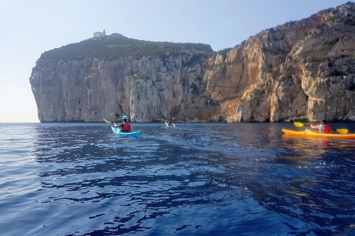 Half‑Day Sea Kayak Trip in Alghero: Porto Conte & Capo Caccia Coastal Paddle photo 1