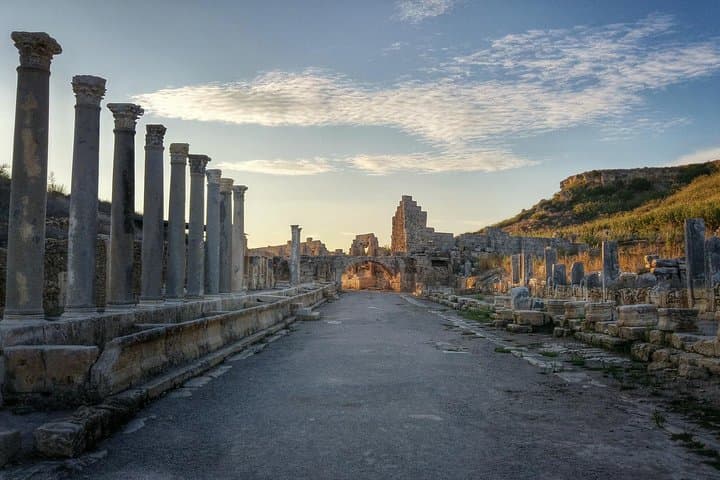 Perge, Aspendos & Side: Full-Day Ruins Tour from Antalya