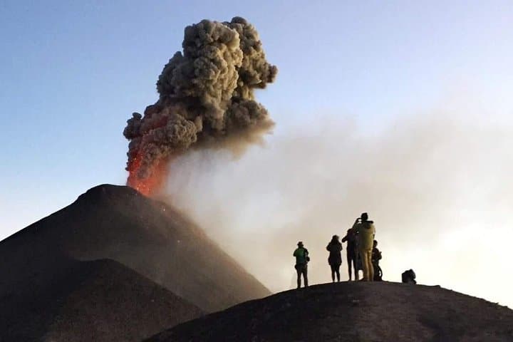 Overnight Acatenango Volcano Hike: Summit & Nighttime Fuego Views