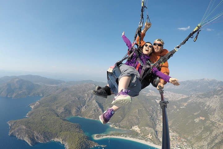 Tandem Paragliding Over Oludeniz: Babadağ Flights from Fethiye