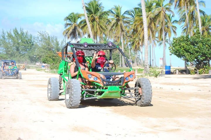 Half-Day Dune Buggy Safari to Macao Beach & River Cave — Coffee, Cocoa and Culture