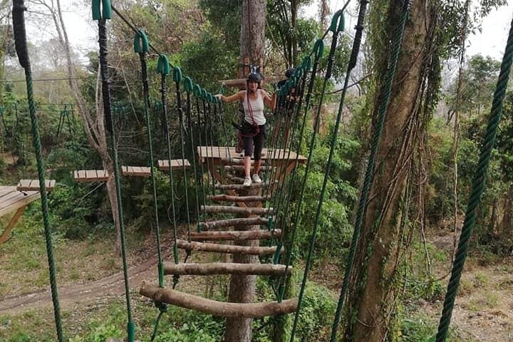 Fandee Hanging Park: Ziplines & Monkey Bridges Adventure in Tad Lo, Laos photo 3