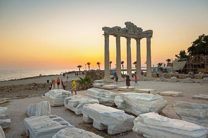 Alanya to Aspendos, Kursunlu Waterfalls and Side Day Tour — Aspendos Theater & Temple of Apollo photo 6