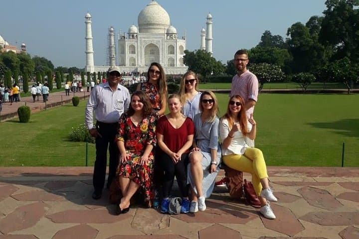 Overnight Taj Mahal & Chambal Safari: Agra Fort, Mahtab Garden and River Wildlife photo 2