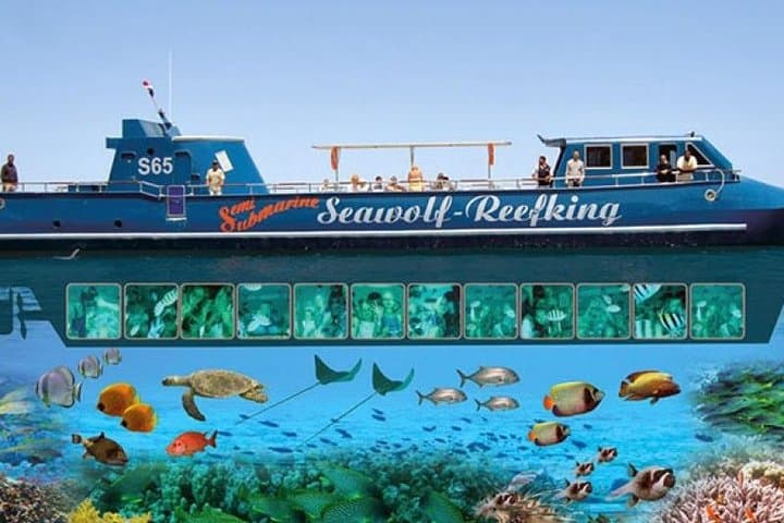 Red Sea Semi-Submarine & Snorkel: Sea Wolf Day Trip from Hurghada photo 1