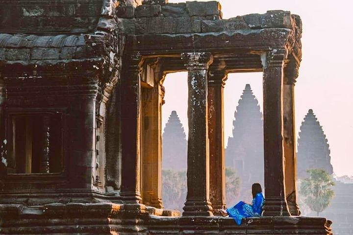 Full-Day Angkor Wat by Tuk-Tuk: Temples, Ta Prohm & Sunset at Pre Rup photo 2