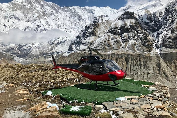 Pokhara to Annapurna Base Camp Helicopter Tour — Scenic Helicopter Flight to ABC photo 1