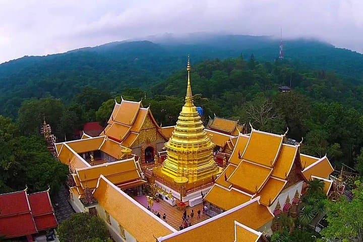 Chiang Mai Temple Tour: Doi Suthep, Wat Chedi Luang & Tha Phae Gate