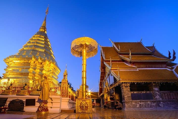 Chiang Mai Six-Temple Tour & Doi Suthep: A Day of Lanna Temples and City Views
