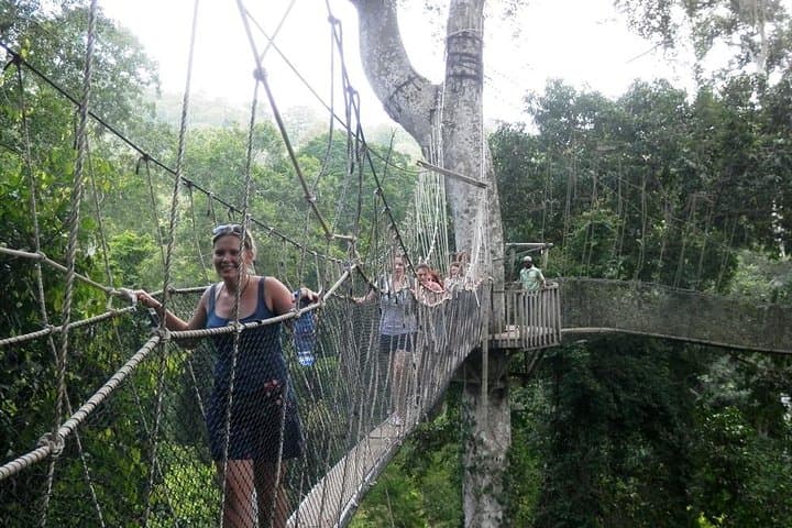 Accra to Cape Coast & Elmina: Kakum Canopy Walk and Slave Dungeon Day Tour