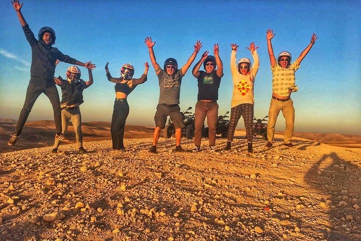 Agafay Desert Sunset Camel & Quad Tour with Berber Dinner near Marrakech photo 2