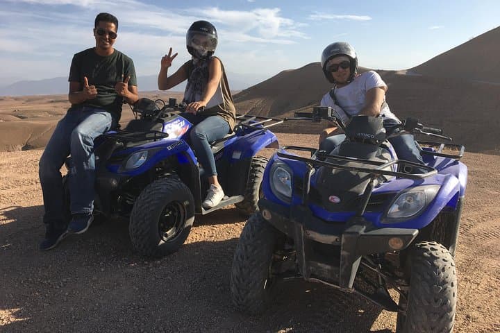 Agafay Desert Sunset Camel & Quad Tour with Berber Dinner near Marrakech