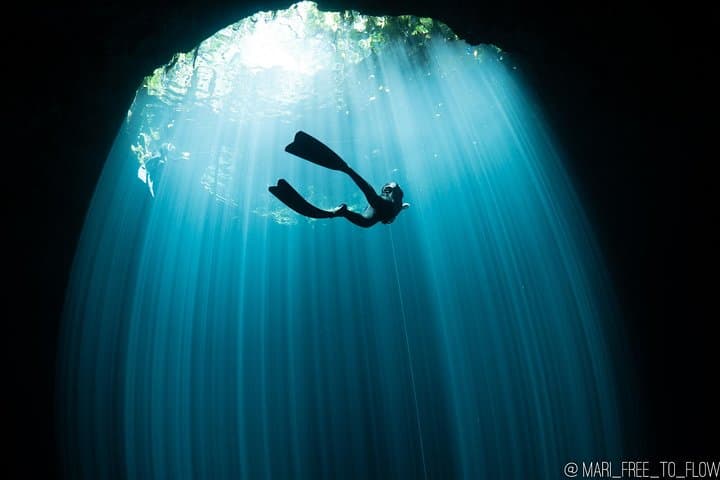 Try Freediving in a Yucatán Cenote — Intro Course from Playa del Carmen photo 2