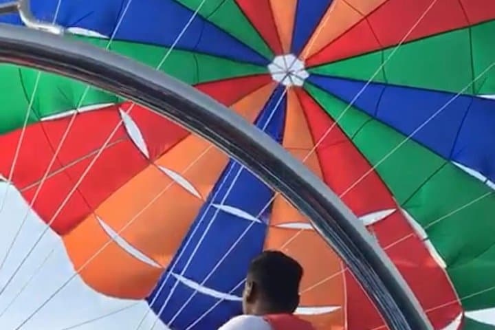Parasailing Over Port Blair: Andaman FlyAir Ocean Flight Experience photo 5