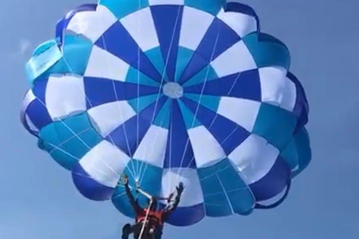 Parasailing Over Port Blair: Andaman FlyAir Ocean Flight Experience
