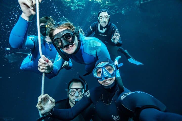 Try Freediving in a Yucatán Cenote — Intro Course from Playa del Carmen