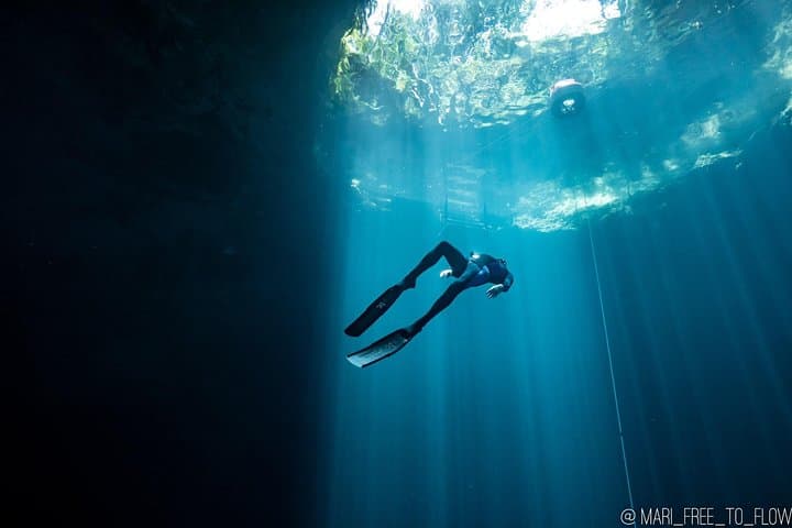 Try Freediving in a Yucatán Cenote — Intro Course from Playa del Carmen photo 5