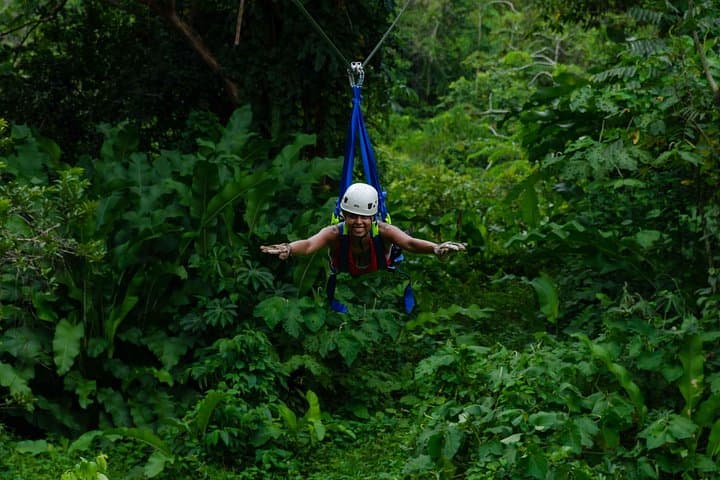 Canyoning Jungle Adventure: Zipline, Rappelling & 52‑ft Tarzan Swing Near Puerto Viejo photo 4