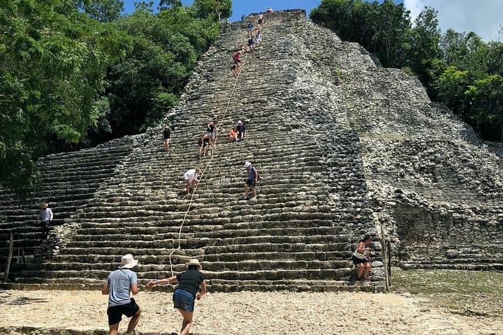 Climb Nohoch Mul and Explore Tulum: Private Coba & Tulum Maya Ruins Tour photo 3