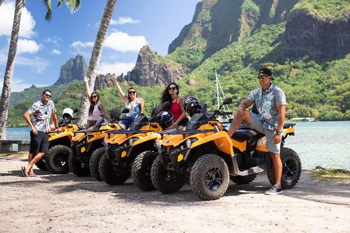 Moorea ATV Adventure: Pineapple Trails, Belvedere Lookout, and Opunohu Bay