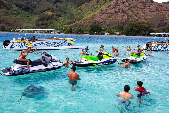 Moorea Explorer Jet Ski Tour — Northern Lagoon Ride to Cook & Opunohu Bays photo 4