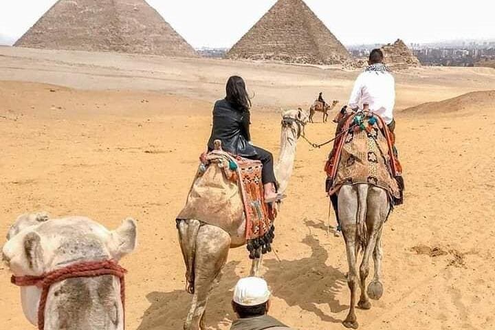 Sunset Camel Ride and Desert BBQ at the Giza Pyramids photo 2