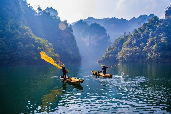 Zhangjiajie Grand Canyon Day Trip: Glass Bridge Walk & Baofeng Lake Boat Ride photo 3